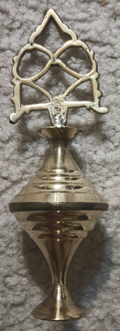 12 Pcs. Of Brass Surma Dani/Kohl Container [Gift for Parents] Stock #155N6BSD