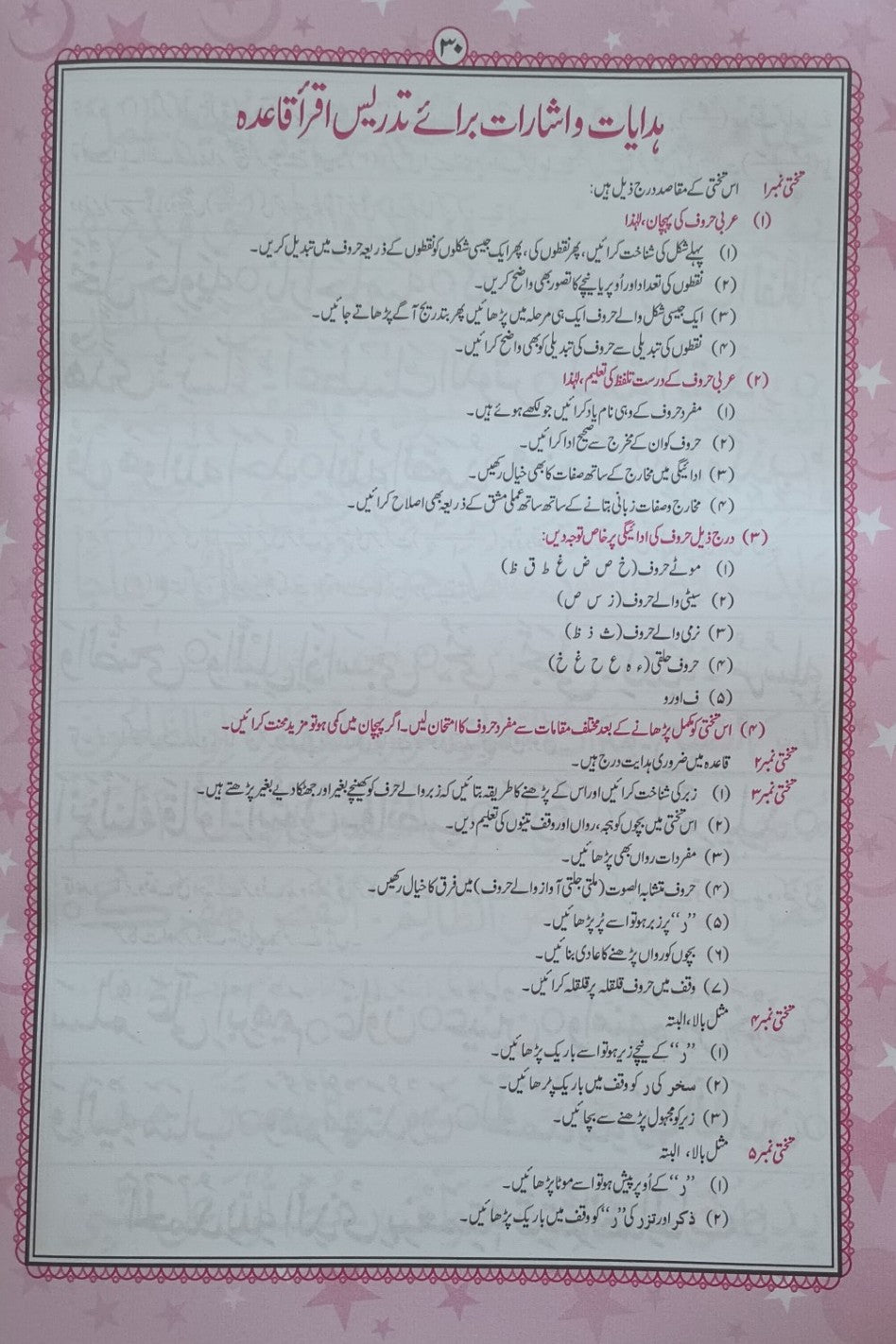 12 Copies of IQRA Qaaida (Instructions in URDU) ABIQ