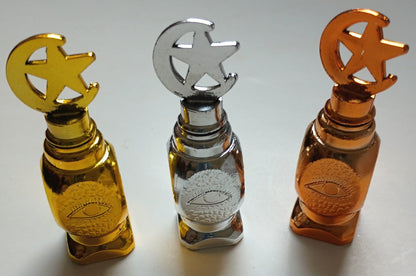 3 Pcs. Of Plastic Surma Dani/Kohl Container (With Applicator) # PSD