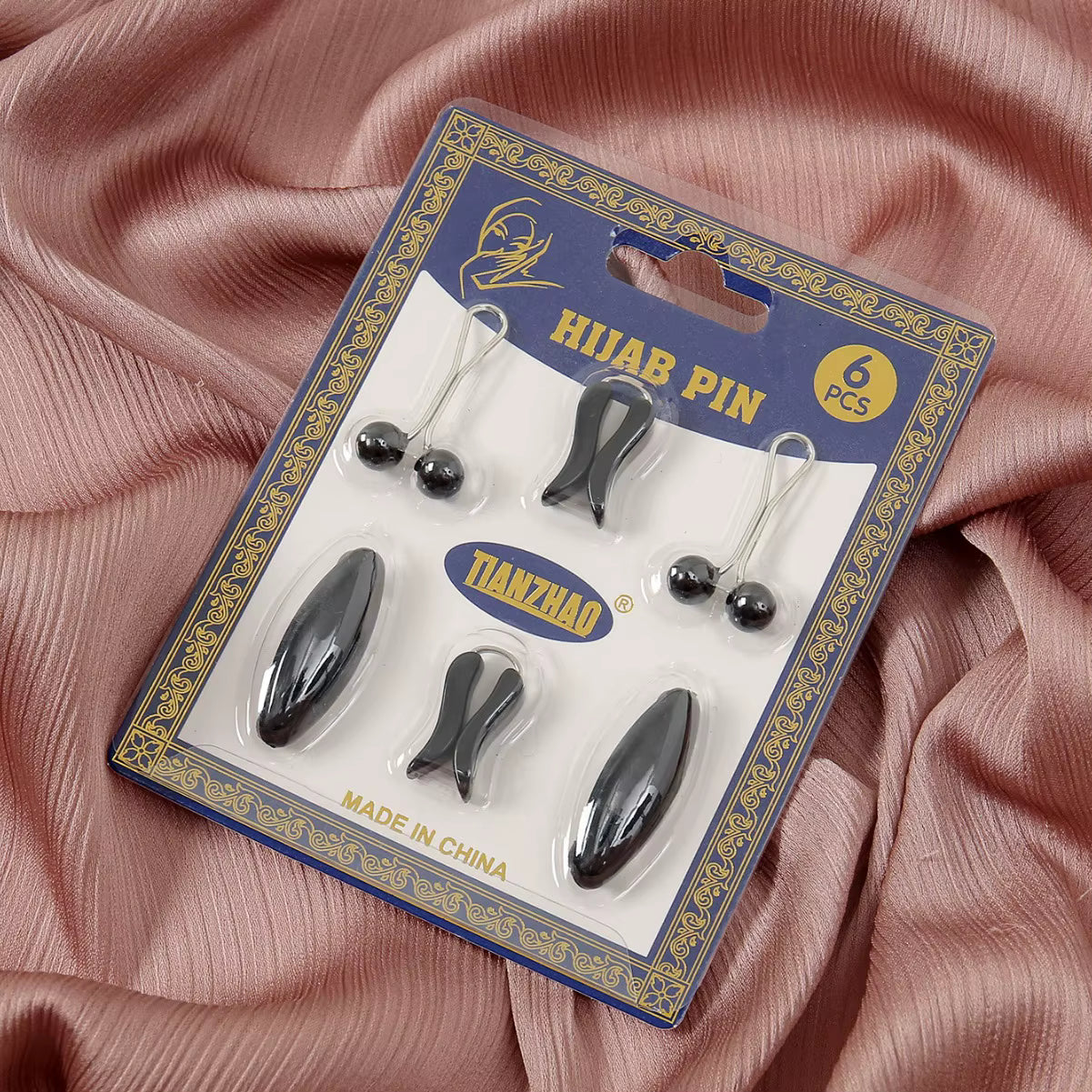 12 Pieces Headscarf Hijab Pin Set #927RYW