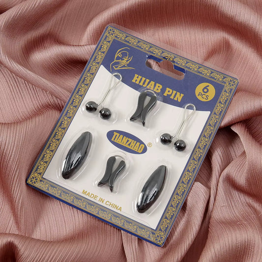 12 Set of Headscarf Hijab Pin (12 x 6 = 72 pin) #927RYW