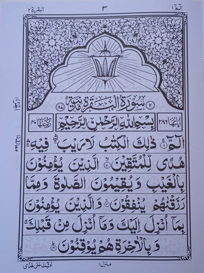 The Holy Quran in Arabic (30 Separate Part [Juz]) Sipara Set # ZQ200