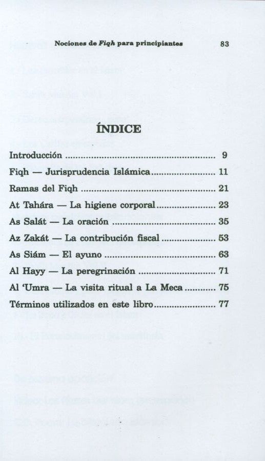 3 Copies of Nociones de Fiqh para principiantes (Spanish) الأسبانية #ASNDFPP