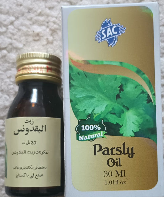 12 Bottles of 30 ml- PARSLY OIL 100% Natural #SACPY