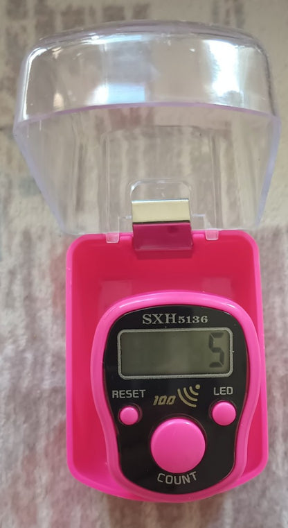 12 Led Finger Counter (Led Light + Gift Box) #5136SXH عداد إصبع الرصاص