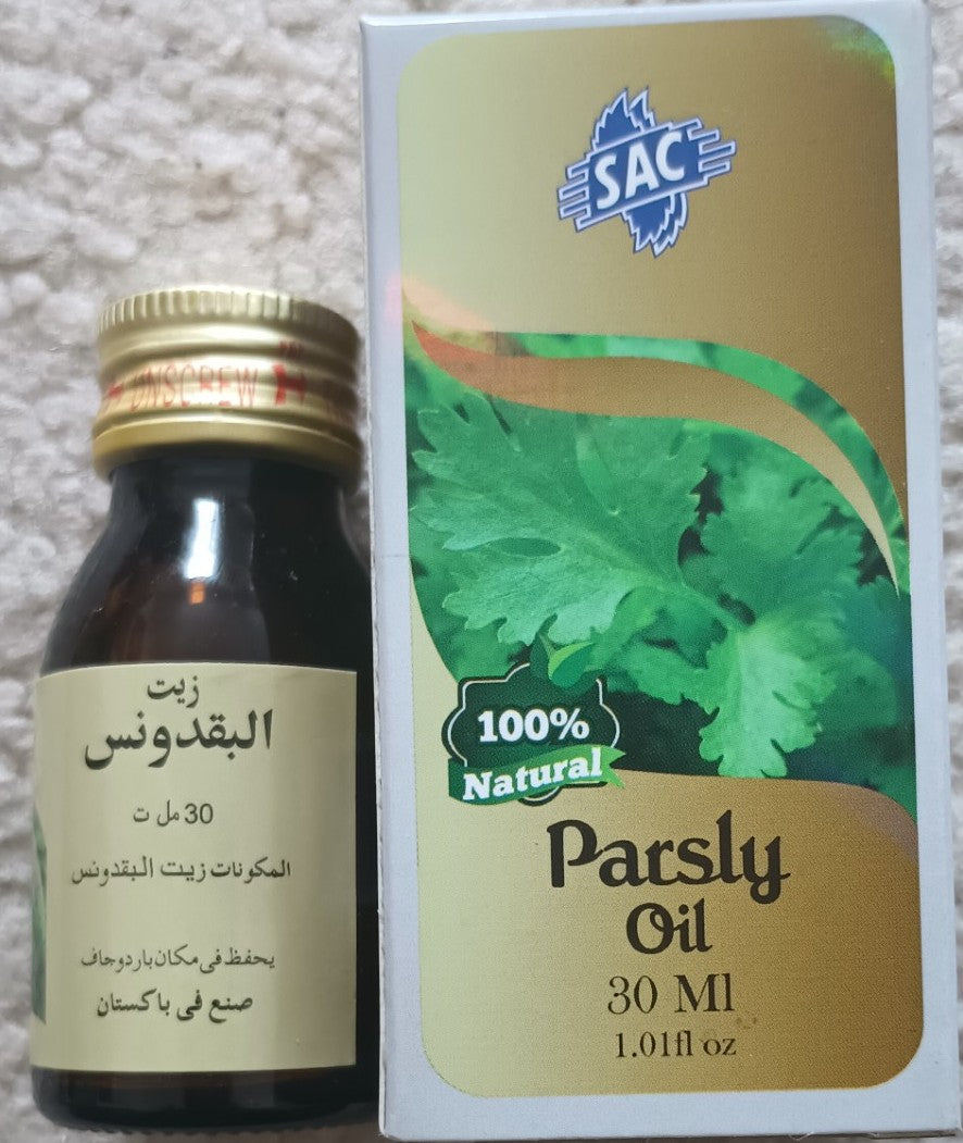 12 Bottles of 30 ml- PARSLY OIL 100% Natural #SACPY