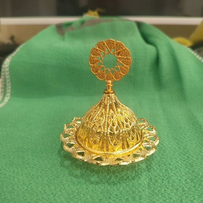 3 Pieces of Zinc Alloy Incense/Frankincense/Bakhoor/Loban Burner #6SRTCBB