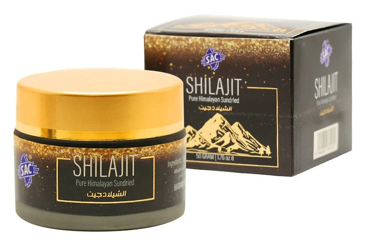 50-gram Sun Dried Pure Himalayan SHILAJIT (Salajit) شيلاجيت #SACSD