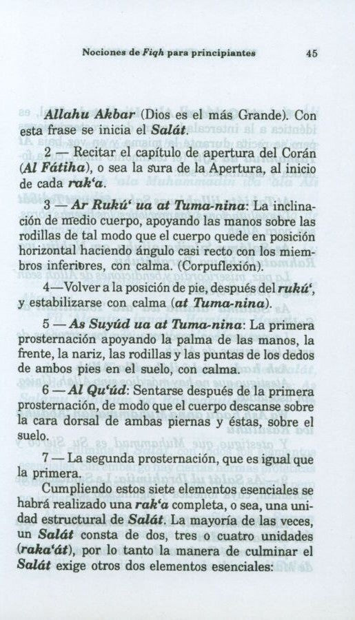 3 Copies of Nociones de Fiqh para principiantes (Spanish) الأسبانية #ASNDFPP