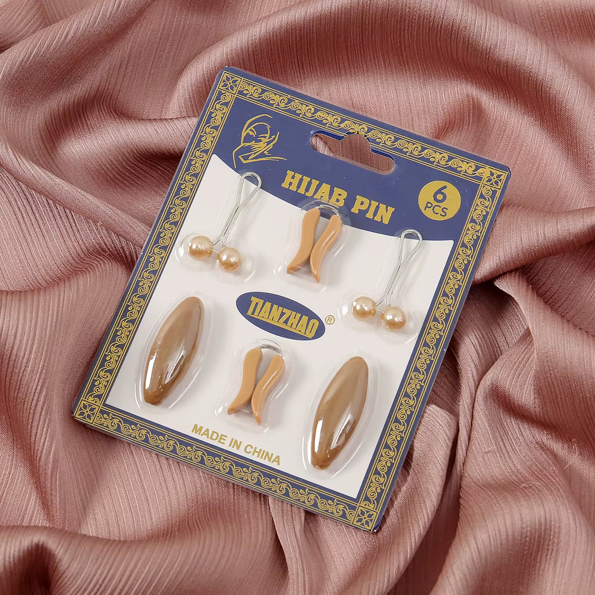 12 Pieces Headscarf Hijab Pin Set #927RYW