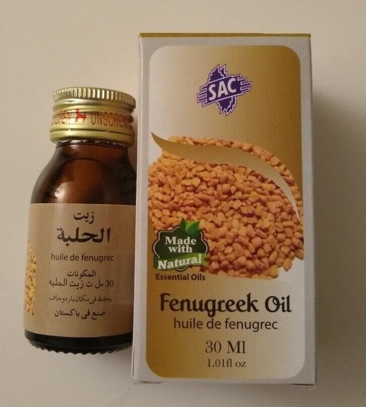 2 x 30 ml-FENUGREEK OIL by SAC [Fast the USA Shipping] SACFGO