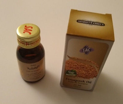 2 x 30 ml-FENUGREEK OIL by SAC [Fast the USA Shipping] SACFGO