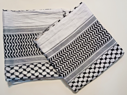 2 Pcs. of SCARF/KHEFFIYA/YASHMAGH/ROMAL# 2FRP