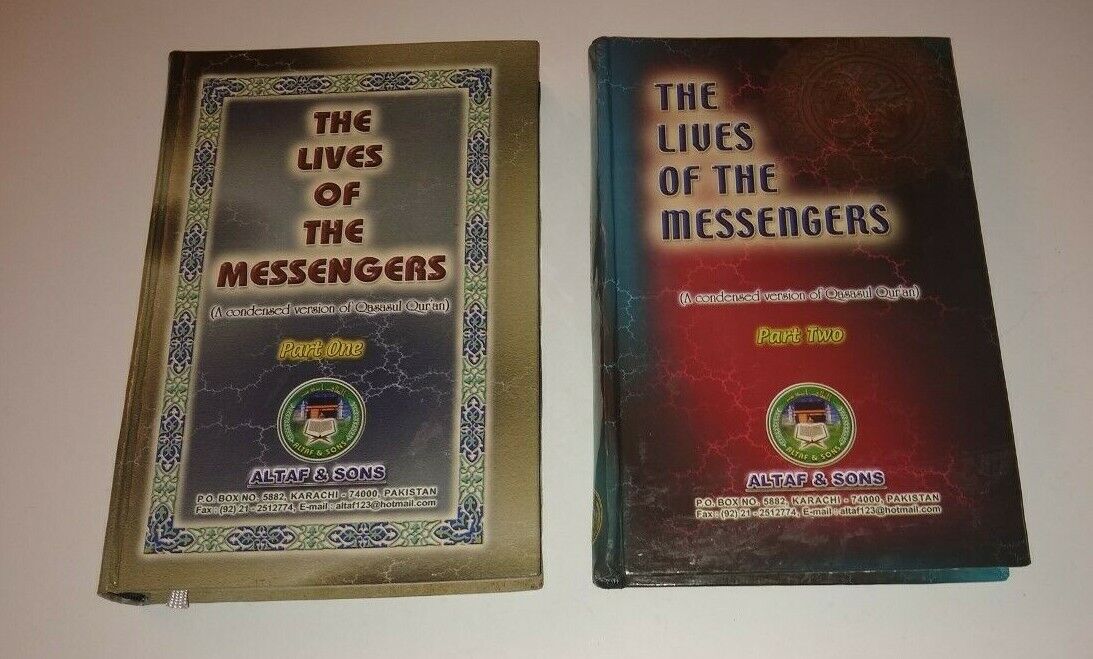 The LIVES of the MESSENGERS-A CONDENSED VERSION of Qasasul QURAN Set of 2 Vol.