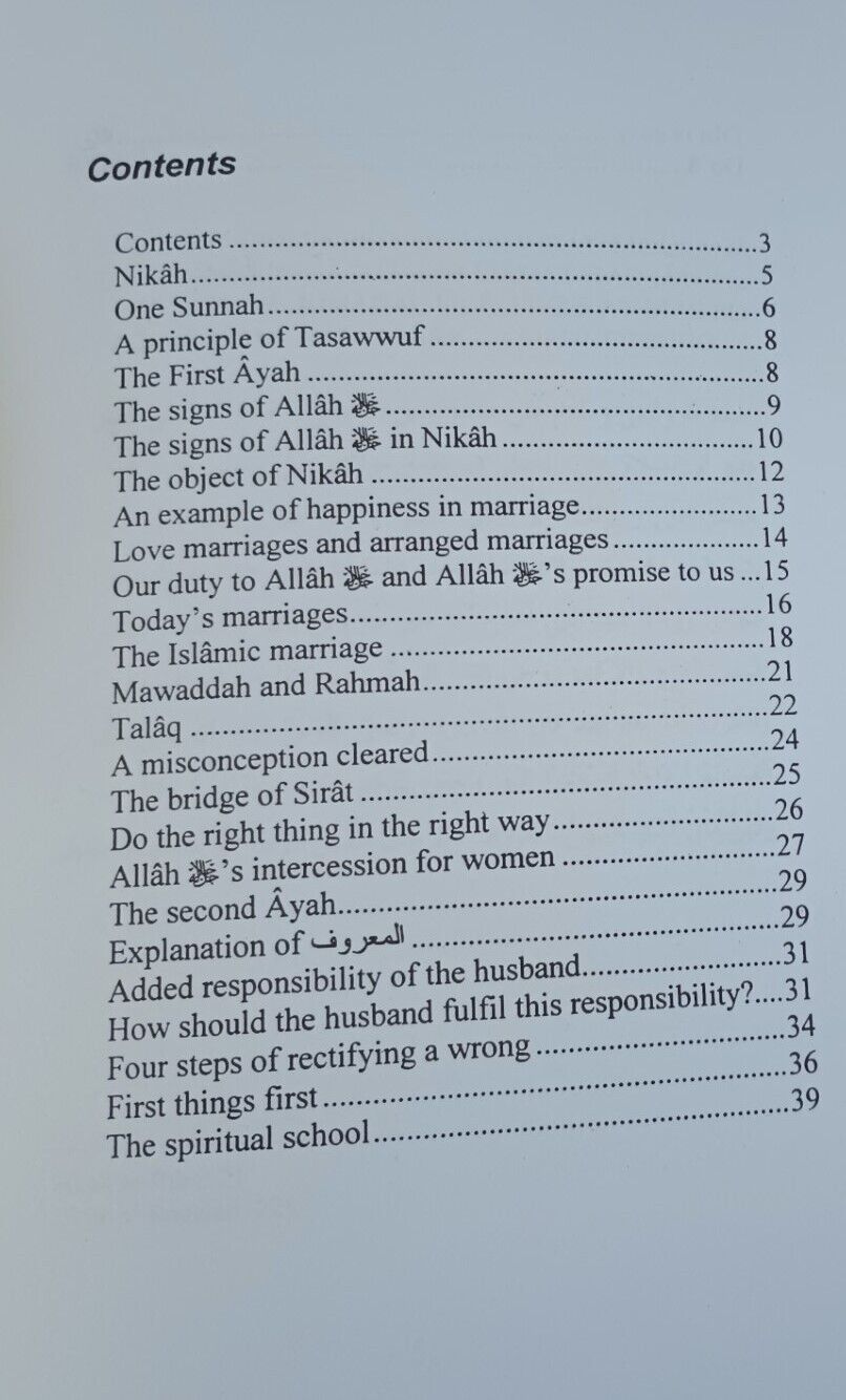 NIKAH by Hadhrat Moulana Abdulhamid Ibrahim Ishaq # ZN Fast US Shipping