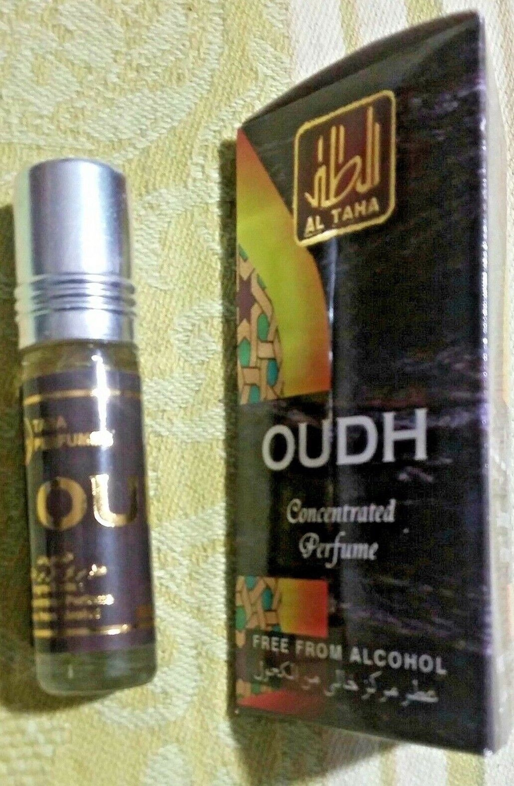 Oudh Concentrated Perfume 3 Bottles by Al-Taha (Attar/Oil/Itr) Best Gift