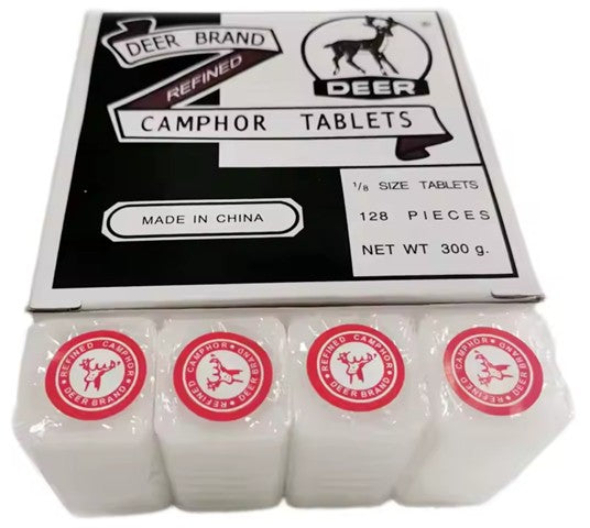 128 Pieces of CAMPHOR TABLETS أقراص الكافور # JXFDCT-Fast US Shipping