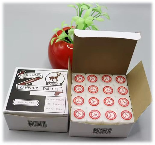128 Pieces of CAMPHOR TABLETS أقراص الكافور # JXFDCT-Fast US Shipping