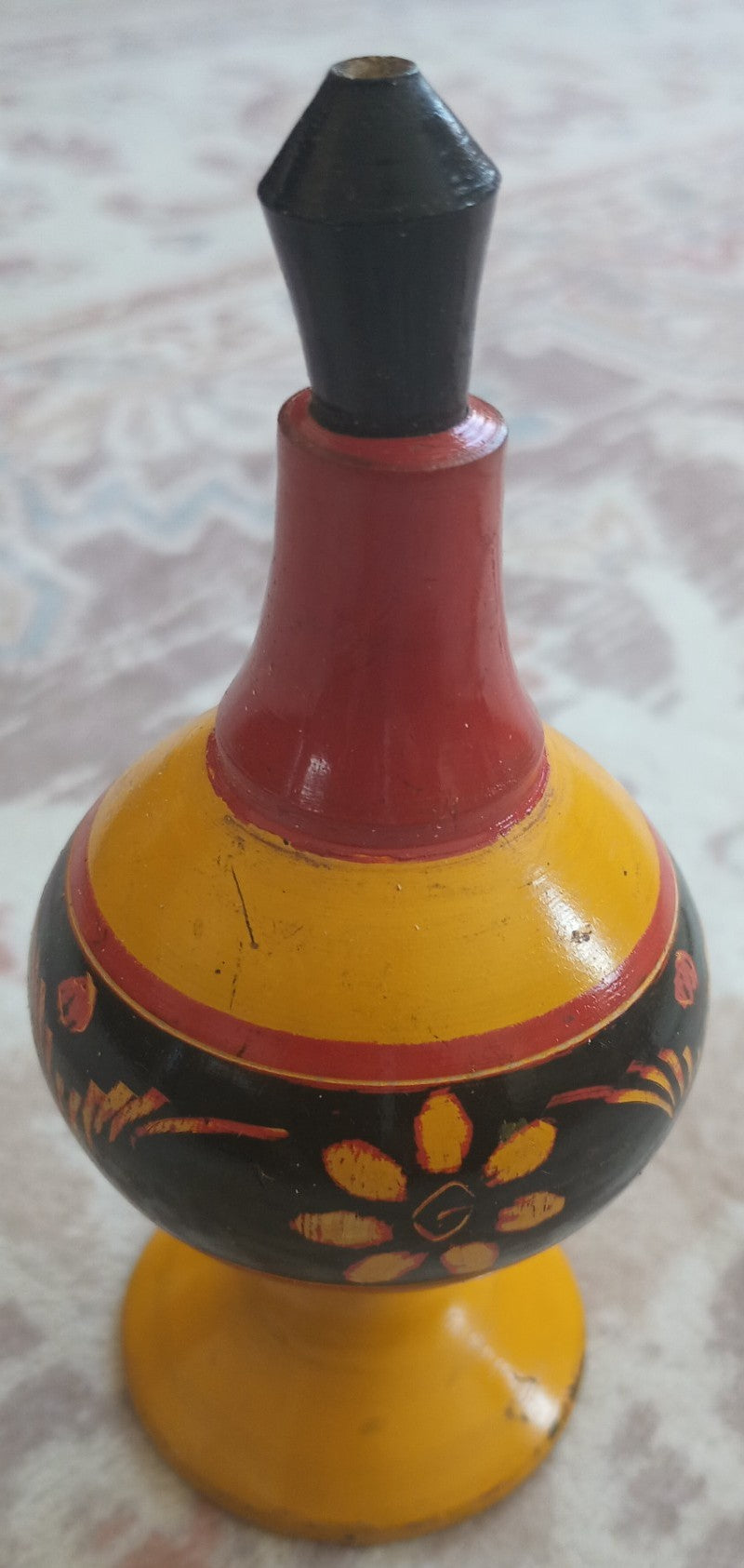 Decoration Wood Surma Dani/Kohl Container (With Applicator) # WBYSD