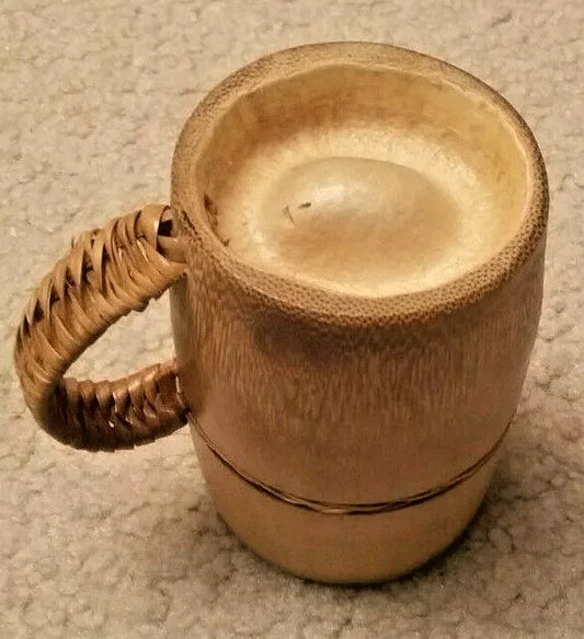 2 Bamboo Mug Handmade [Gift for Parents/Friends] BMK3000