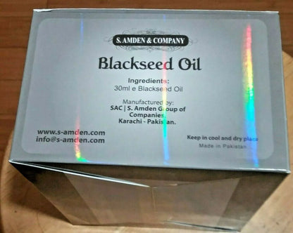 Black SEEDS OIL 12 x 30 ml by SAC- Fast the USA Shipping