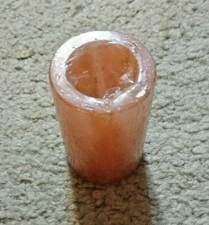 12 PINK Himalayan SALT GLASSES-Made from SOLID Rock (Best Gift) #ASPG