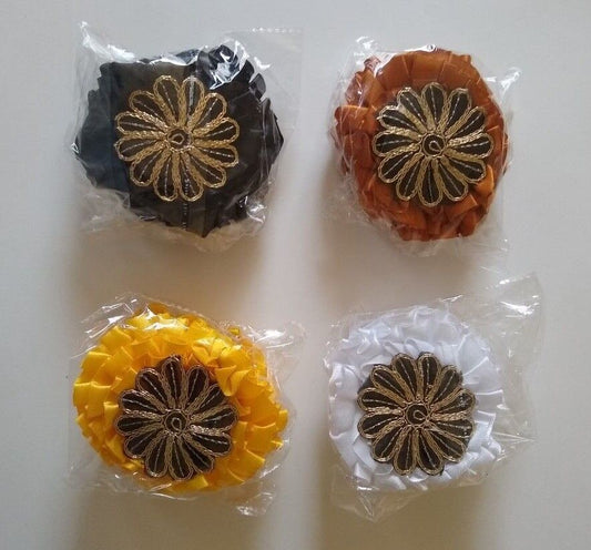 6 Pieces of Ladies Flower Hair Clips-Wedding Hairpin M110HP